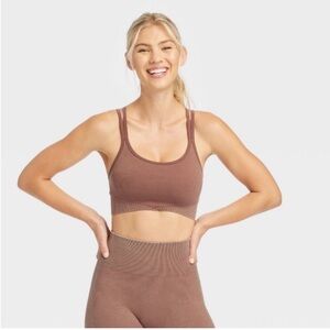 JoyLab Ribbed Seamless 7/8 Legging Set